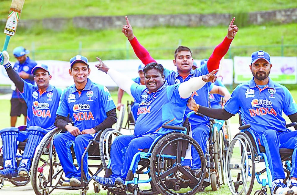 Asia Cup: Indian Wheelchair Cricket Team defeats Nepal
