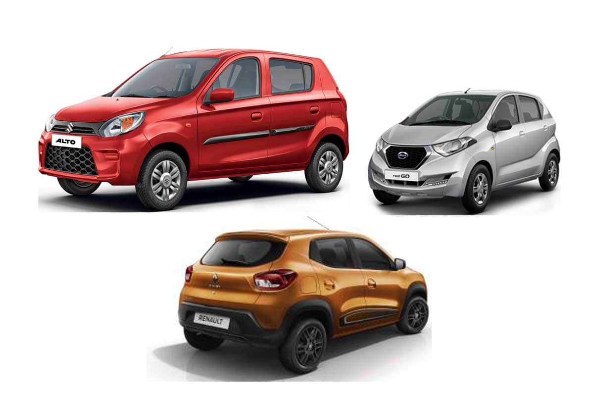 Maruti Suzuki Alto vs Renault Kwid Vs Datsun Redigo best small car in india