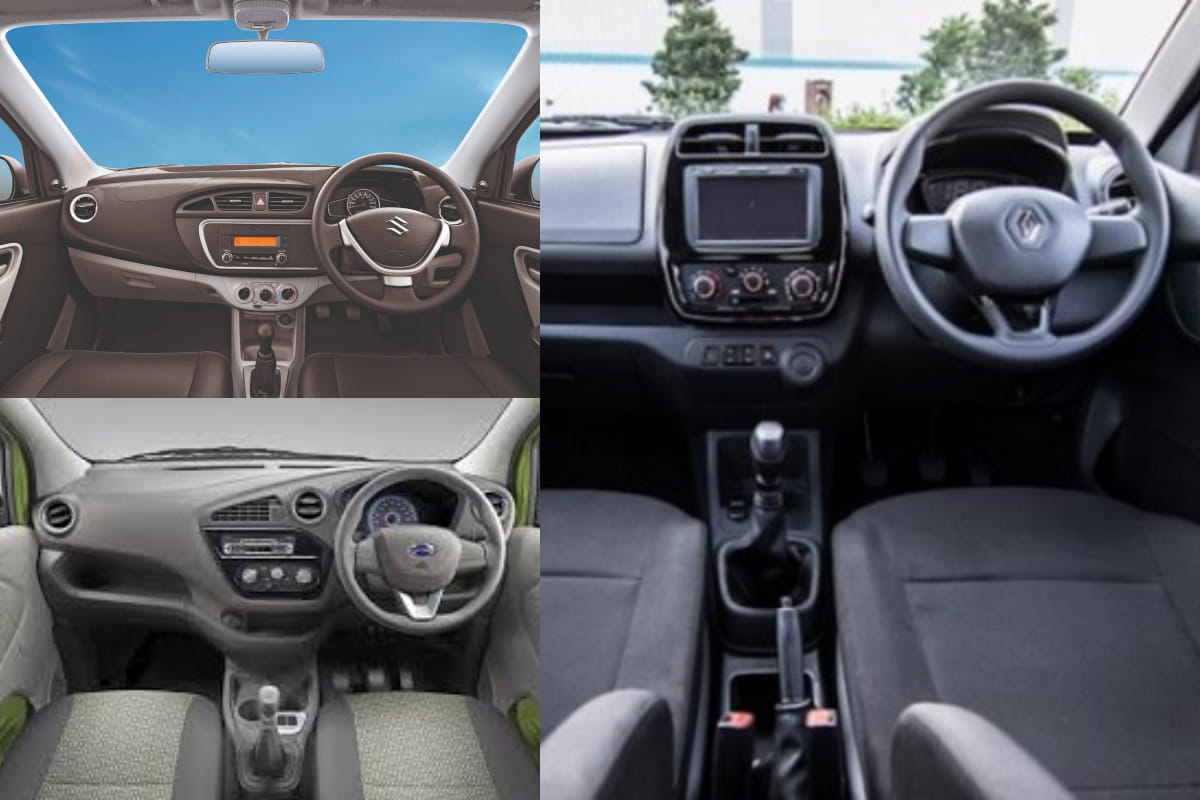 Maruti Suzuki Alto vs Renault Kwid Vs Datsun Redigo best small car in india