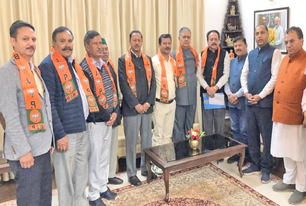 lok sabha election 2019: himachal Congress Secretary Manjit Thakur joins the BJP in shimla
