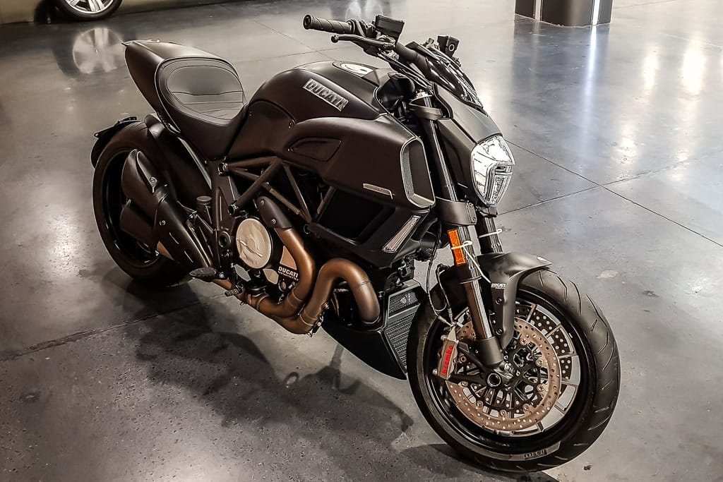 Buy ducati diavel superbike at rs 11.99 lakh big boy toyz delhi, cheaper than vitara brezza