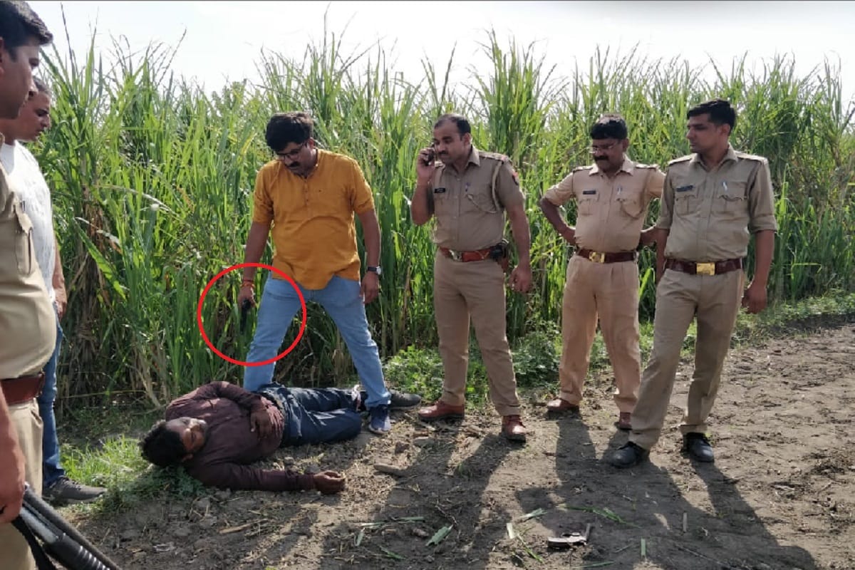 Police arrested of one crook in encounter in Muzaffarnagar