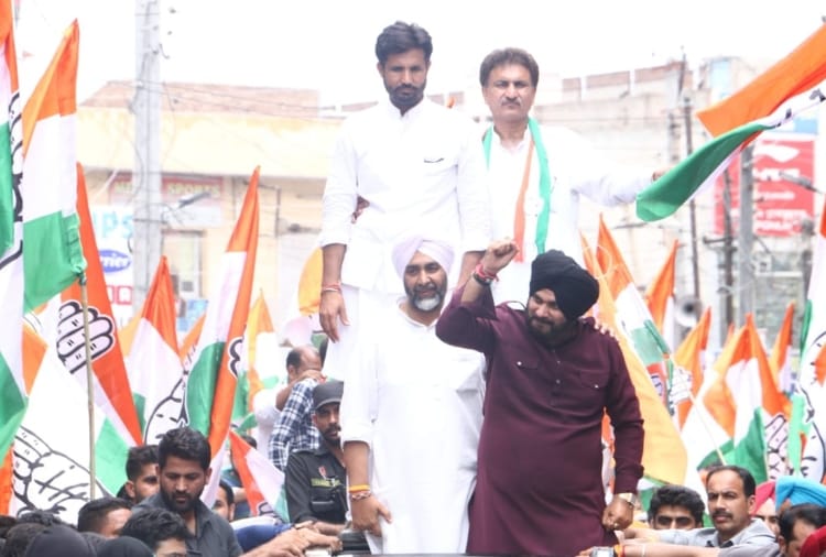 Lok sabha elections 2019, Navjot Singh Sidhu rally in Bathinda of Punjab