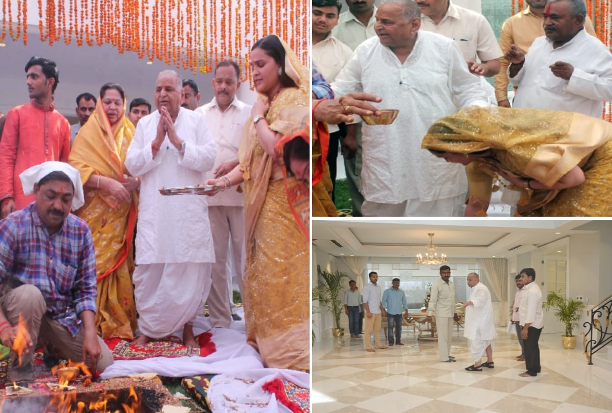 beautiful pictures of mulayam singh yadav' home