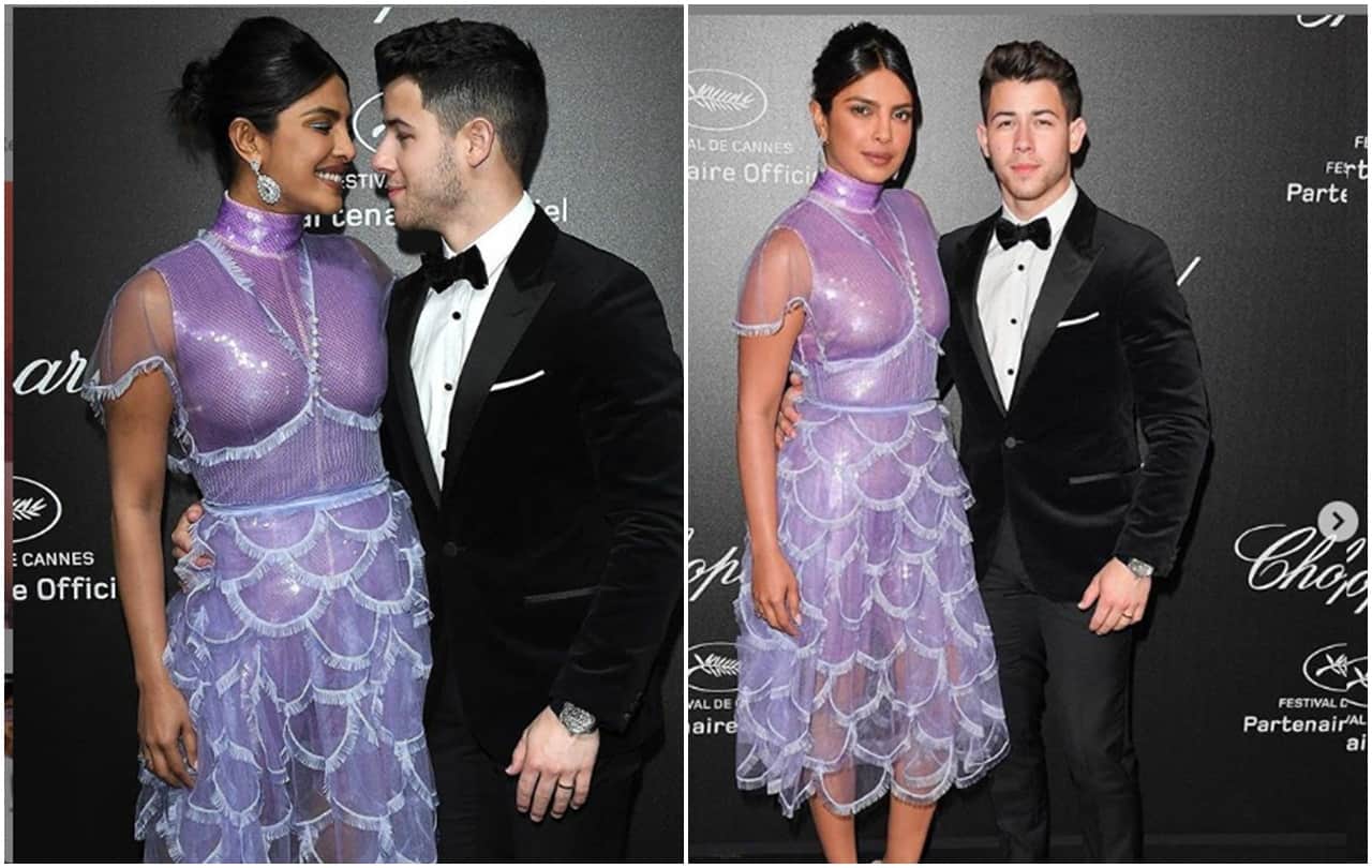 Cannes 2019 Nick Jonas Fixed Wife Priyanka Chopra Dress At Event