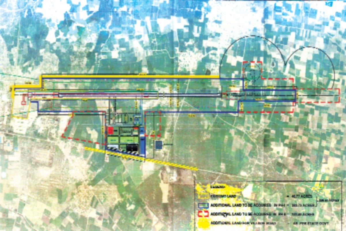 Current runway runway will be given only extension
