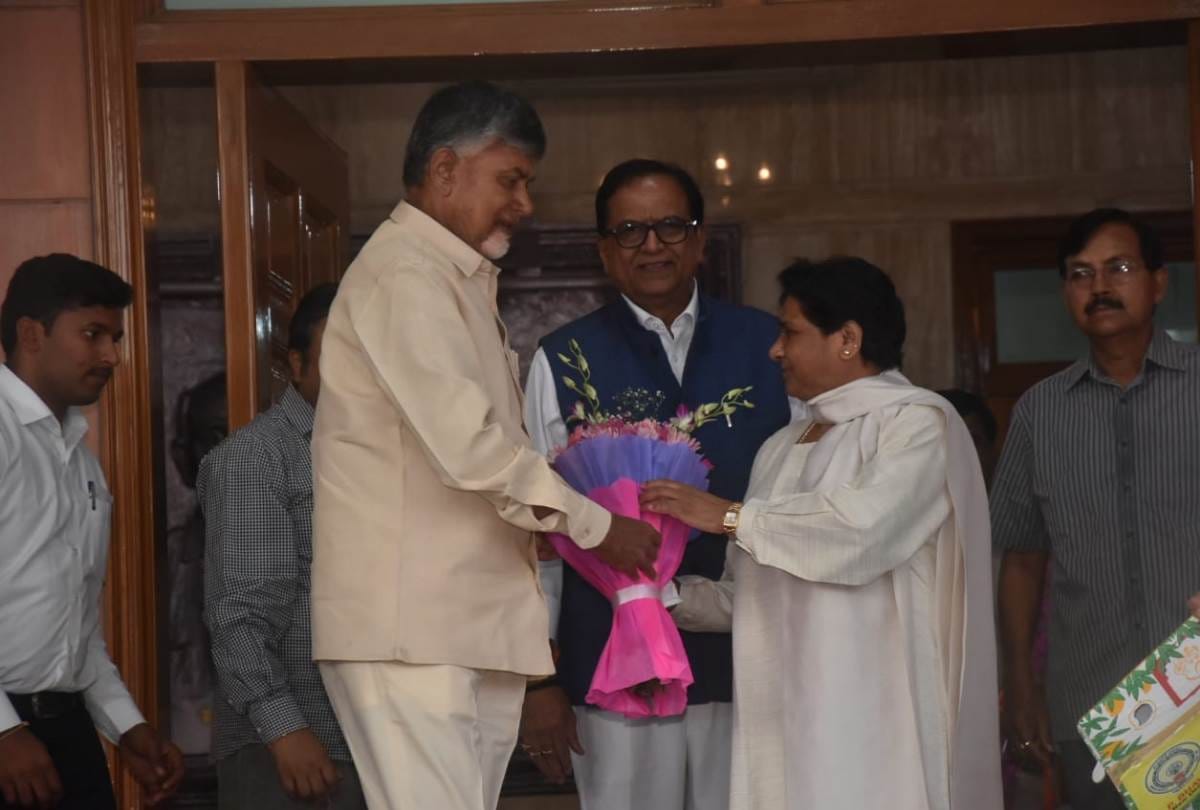 lok sabha election 2019 : chandra babu naidu bring special gift for mayawati