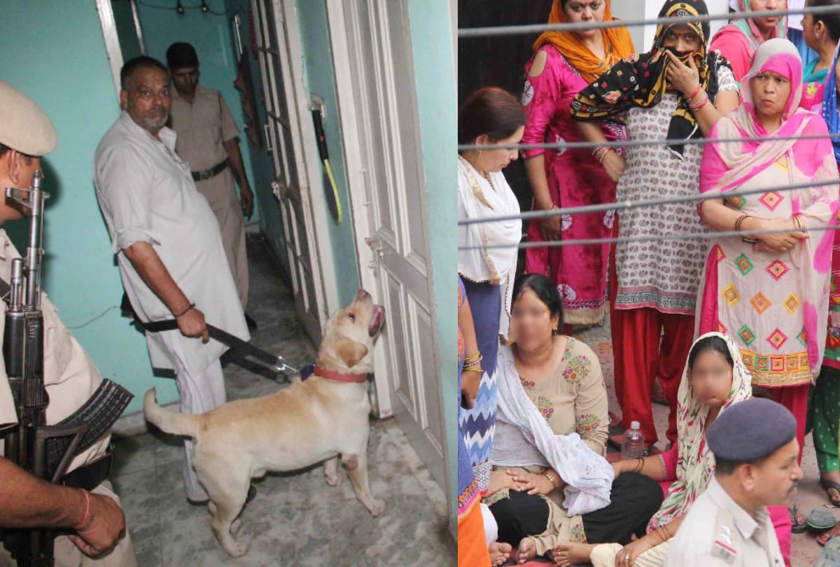 faridabad girl killed mercilessly in house half naked dead body found in pool of blood