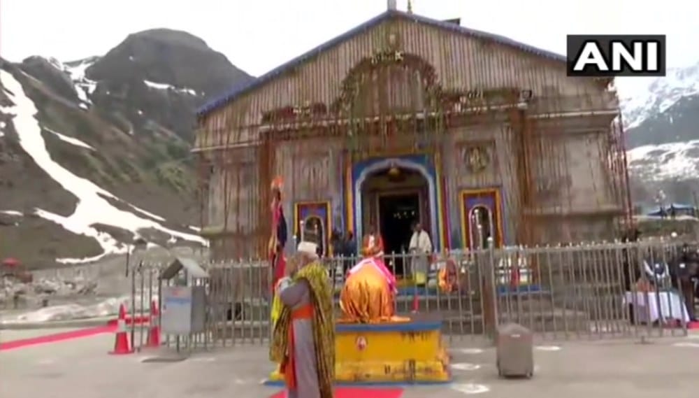 pm narendra modi kedarnath holy cave facilities