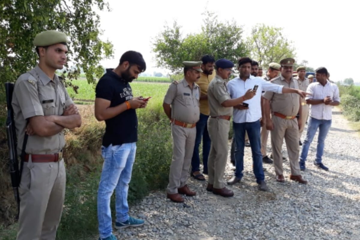 Police arrested four bbadmash in encounter in Meerut