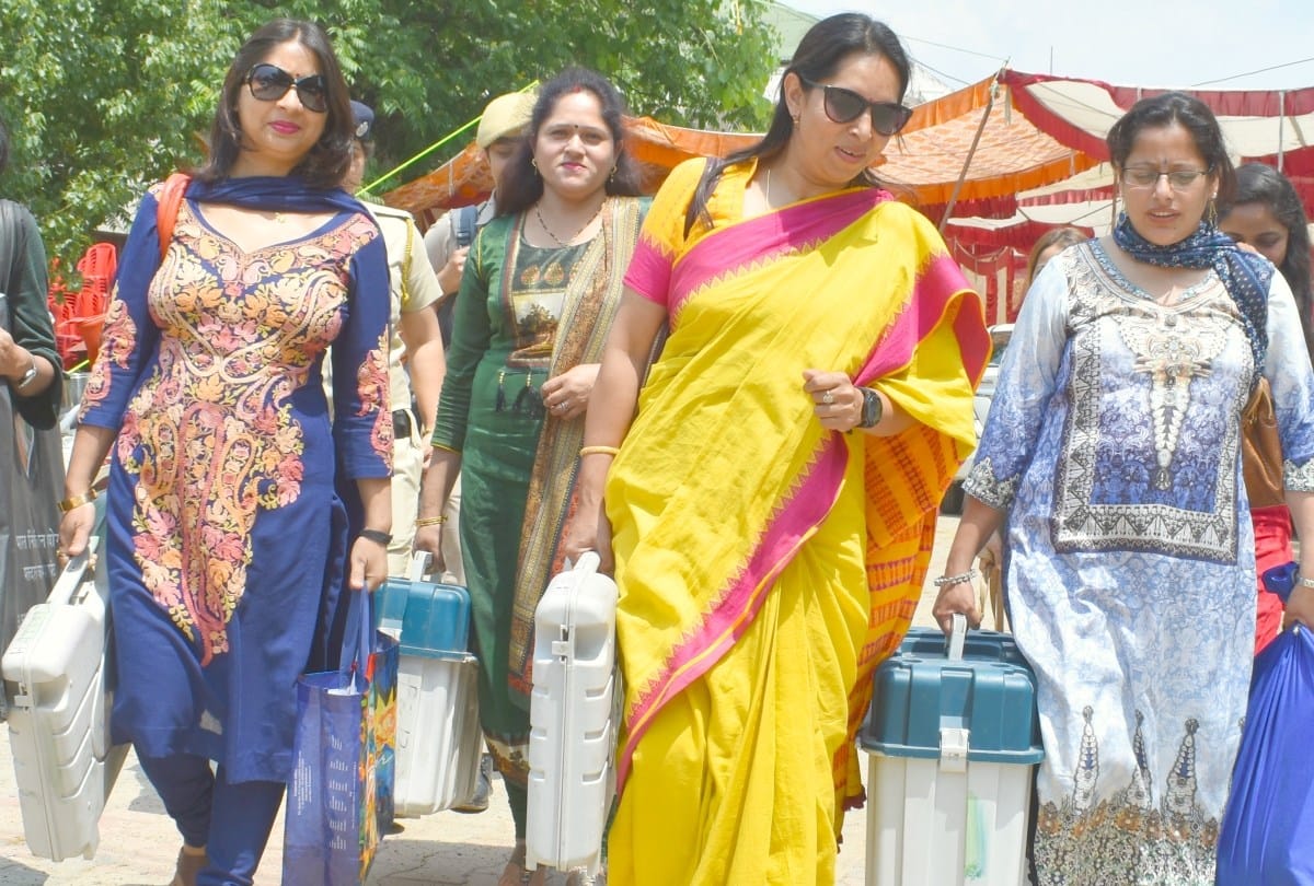 Lok Sabha Chunav 2019 women duty on polling stations in himachal pradesh