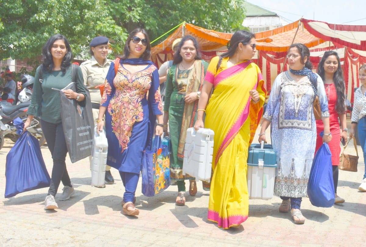 Lok Sabha Chunav 2019 women duty on polling stations in himachal pradesh