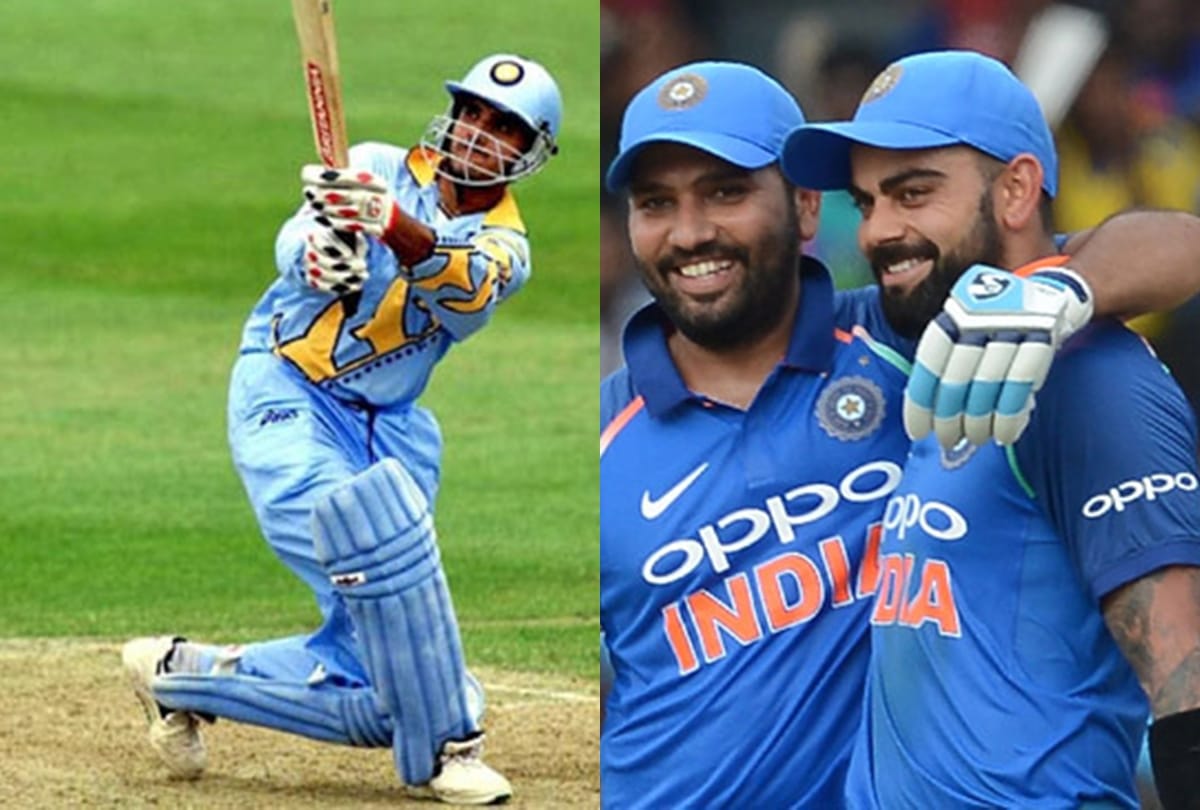 Rohit sharma and virat kohli wants to break saurav ganguly 20 year old record in world cup