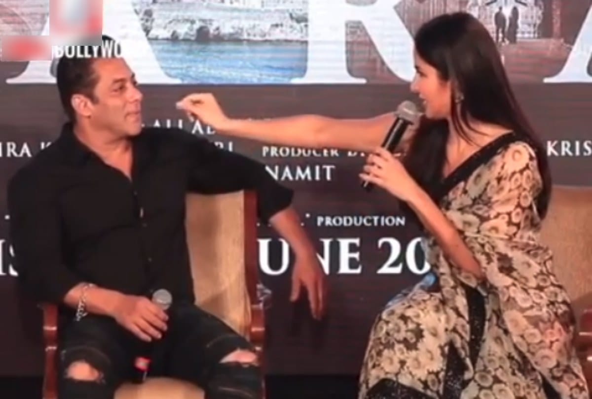 katrina kaif propose to salman khan in a scene of film bharat