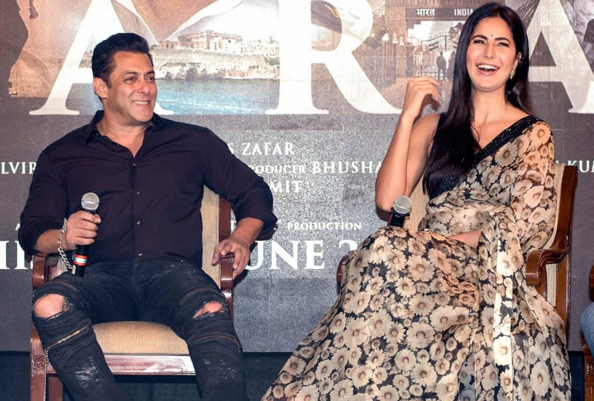 katrina kaif propose to salman khan in a scene of film bharat