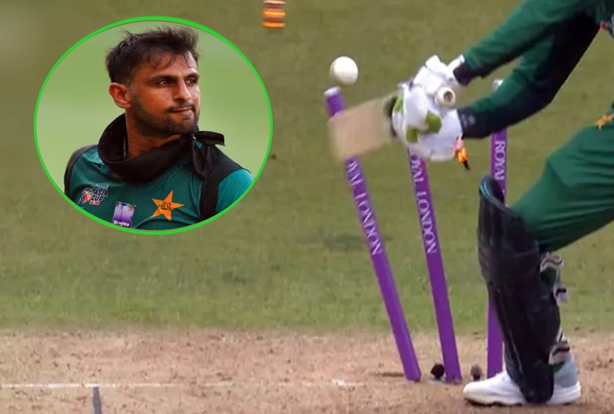 VIDEO: Shoaib Malik rattles all three stumps in hit wicket dismissal vs England