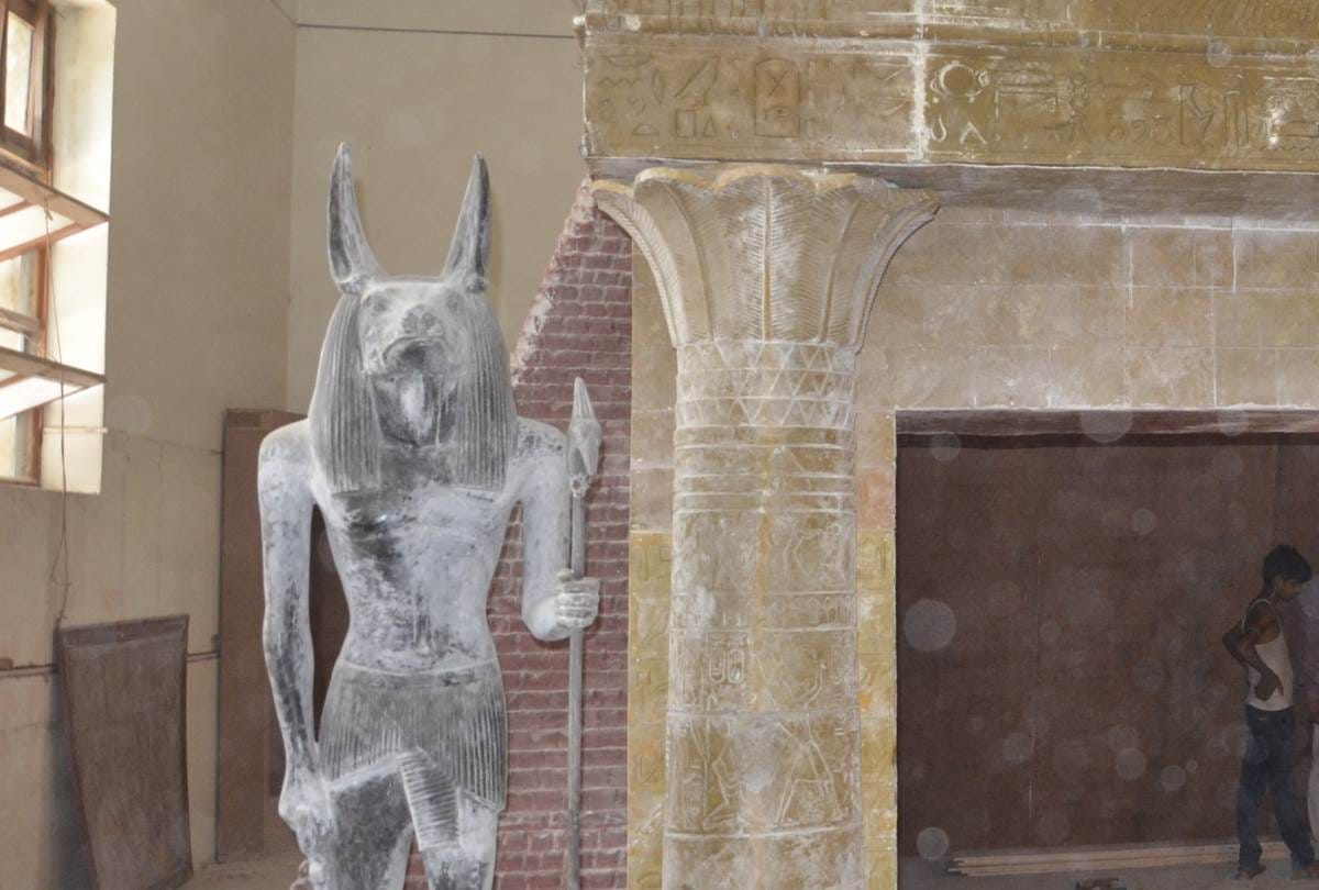 three thousand years old Egyptian Mummy in state museum