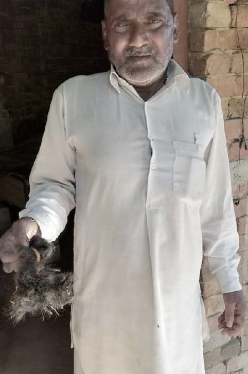 bhaatu me mahila ki choti katne kaa halla