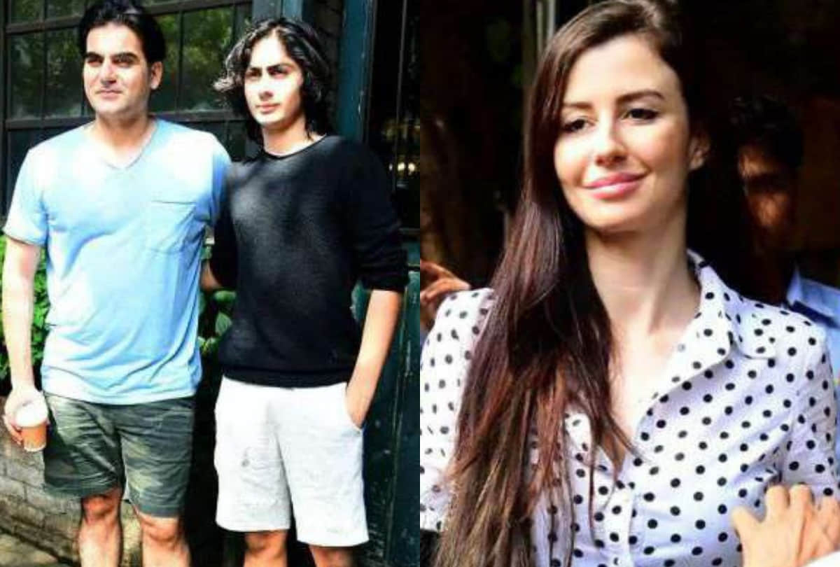 Arbaaz Khan takes girlfriend Giorgia Andriani and son Arhaan for date