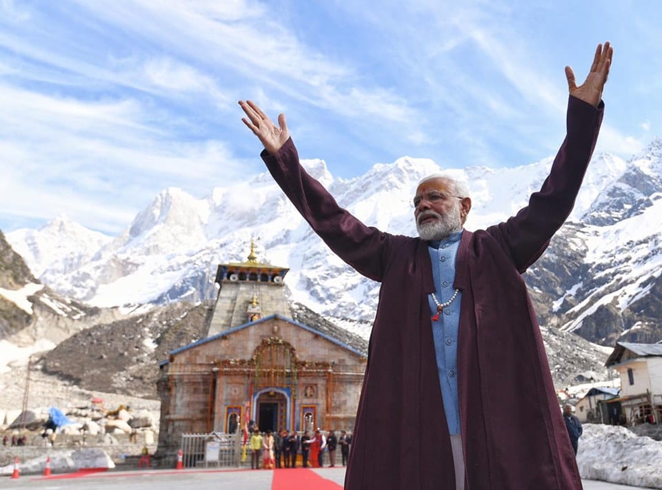 PM Narendra Modi Kedarnath Visit broadcast online Will be at 35 places