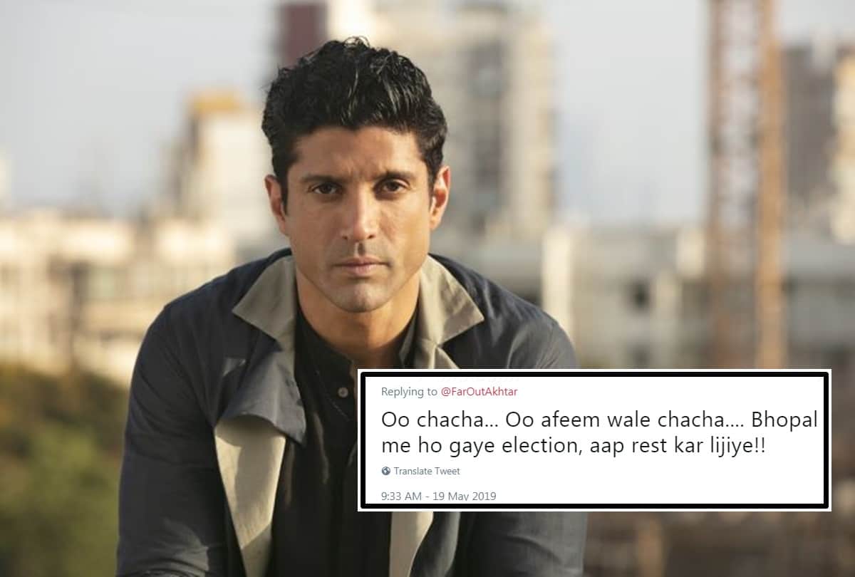 Farhan Akhtar Gets Trolled After Appeal To cast vote in Bhopal today LokSabha Election