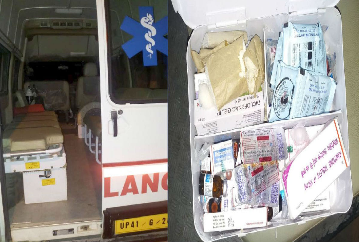expiry medicines found in government ambulance near Taj Mahal