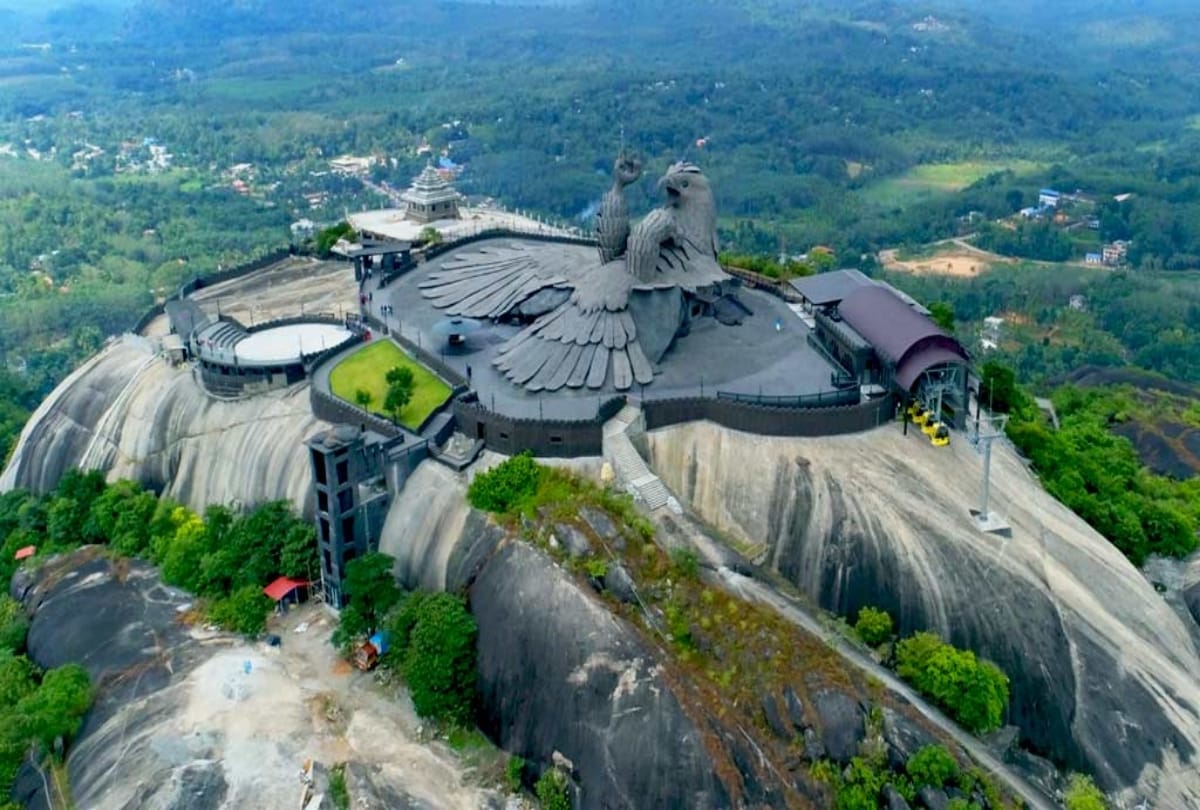 jatayu nature park kerala kollam