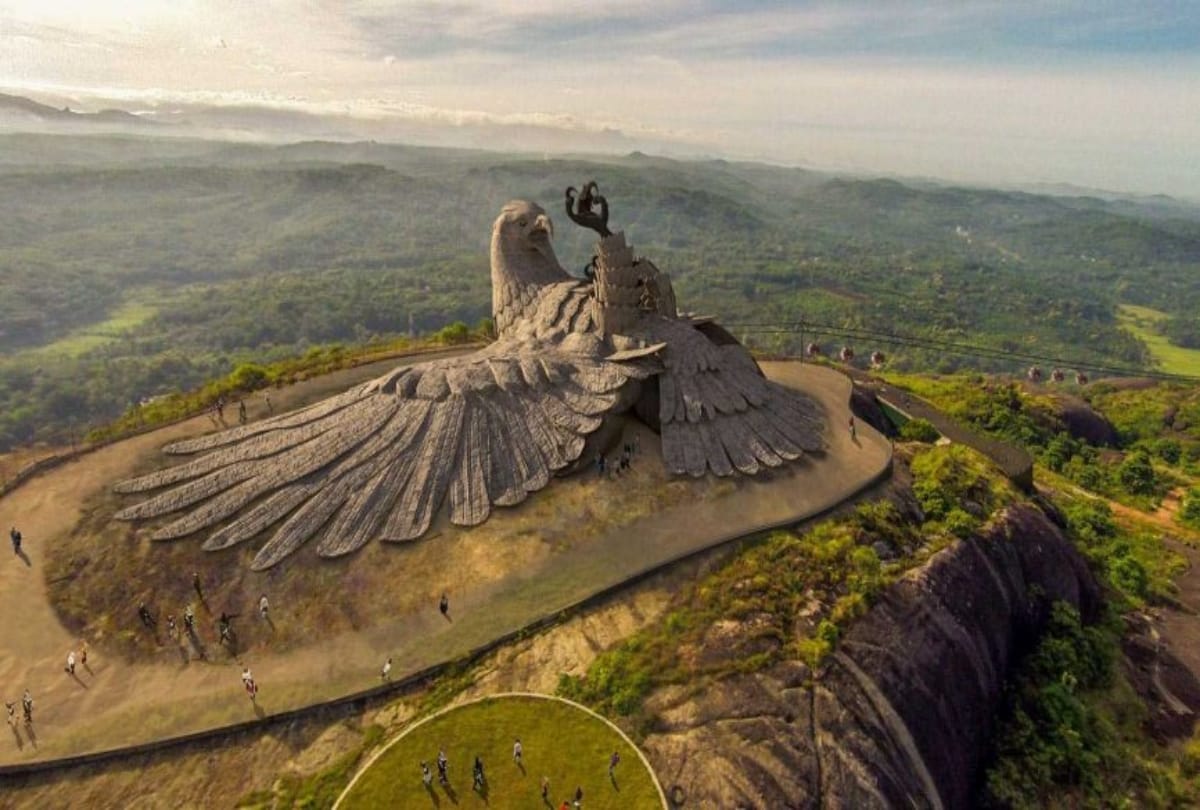 jatayu nature park kerala kollam