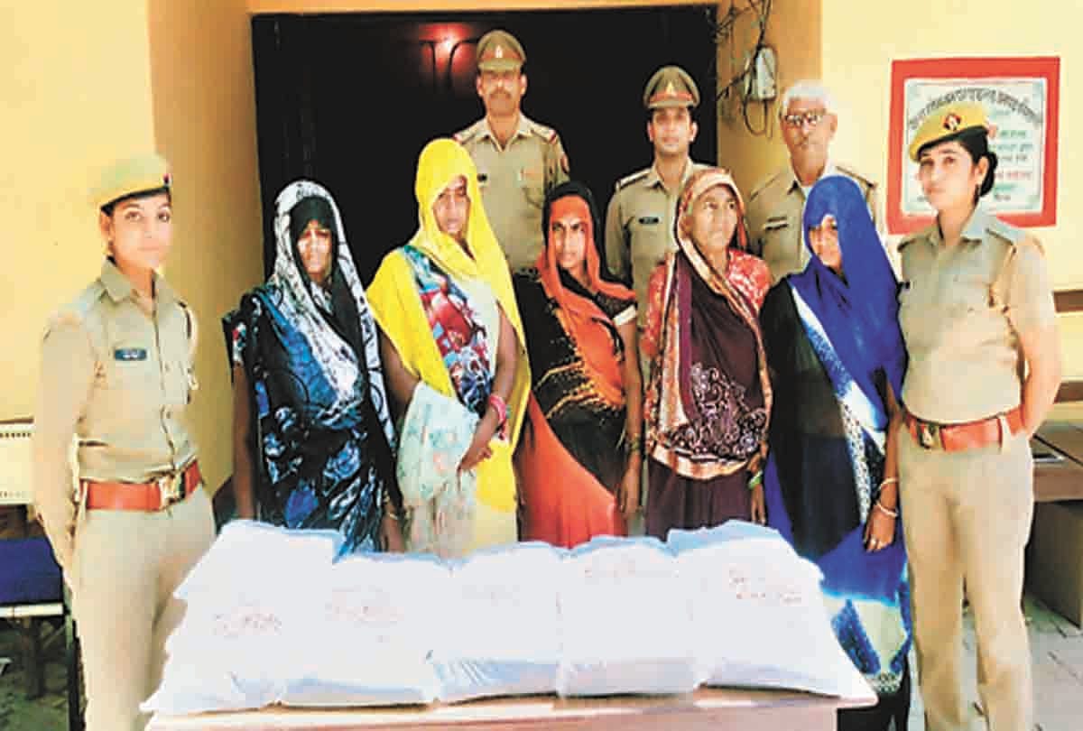Five member of lady gang sent to jail.