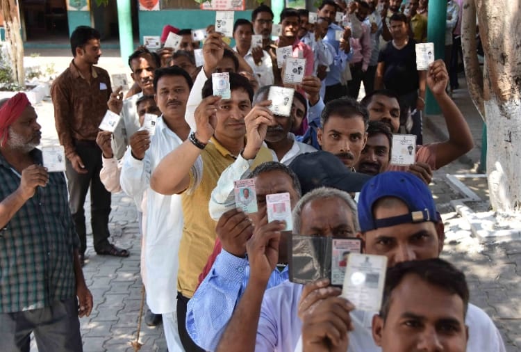 Lok sabha elections 2019, Voting in punjab and chandigarh, one man died