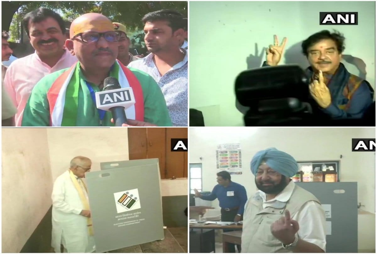 Lok Sabha Chunav 2019 Voting Live: Last Phase 8 States, 59 Seats, Nitish, Modi, harbhajan cast cote