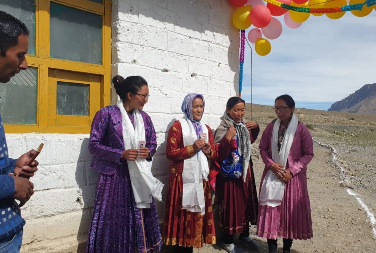 Lok Sabha Election 2019 Voting On World Highest Polling Booth Tashigang in tribal apparel