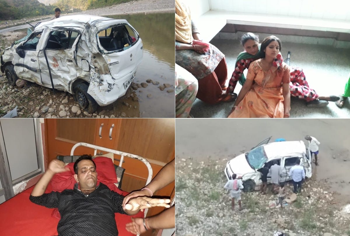 Woman killed five injured in accident in Mandi himachal pradesh