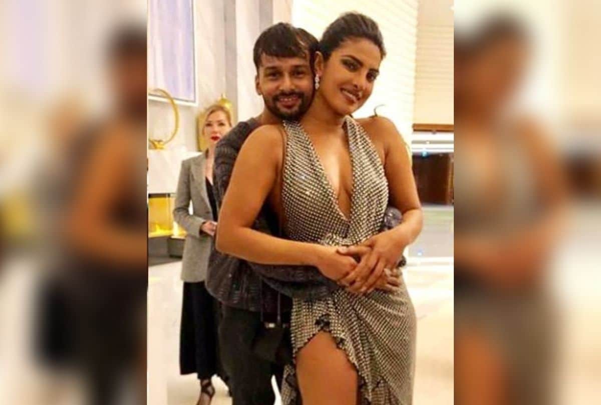 cannes 2019 priyanka chopra with stylist sanjay kumar picture viral