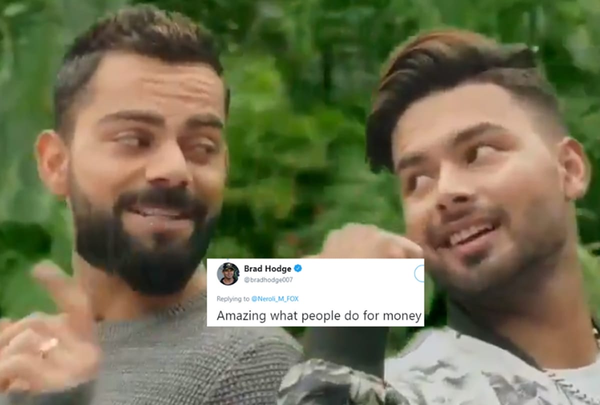 Australian Brad Hodge Gets Brutally Trolled after Sly Dig at Kohli and Pant's Pimple Commercial