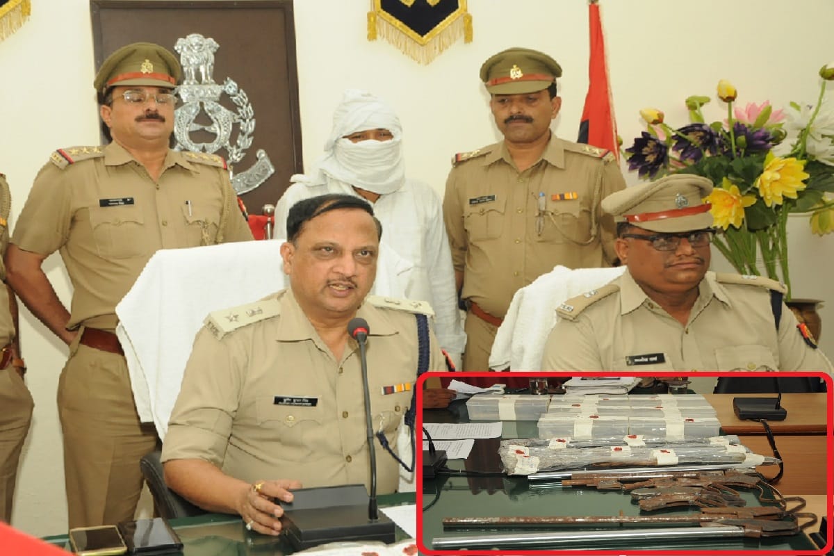 Tamancha factory busted in Muzaffarnagar, and police arrested three gangsters