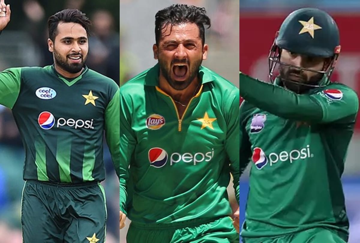 Pakistani Cricketer Junaid Khan dropped from World cup squad protested with black ribbon