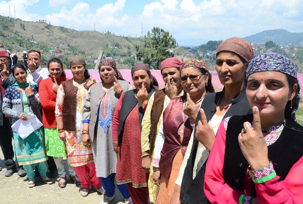 Lok Sabha Chunav 2019 highest and lowest voting percentage in himachal pradesh