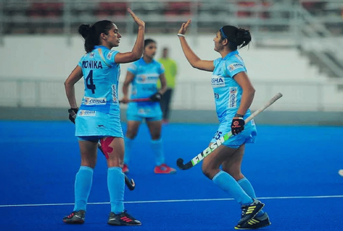 indian women's team won the series to beat korea by 2-1