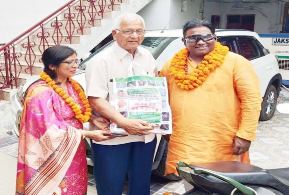 Bjp Mla Deshraj karnwal Going to kedarnath badrinath for pm modi victory wish