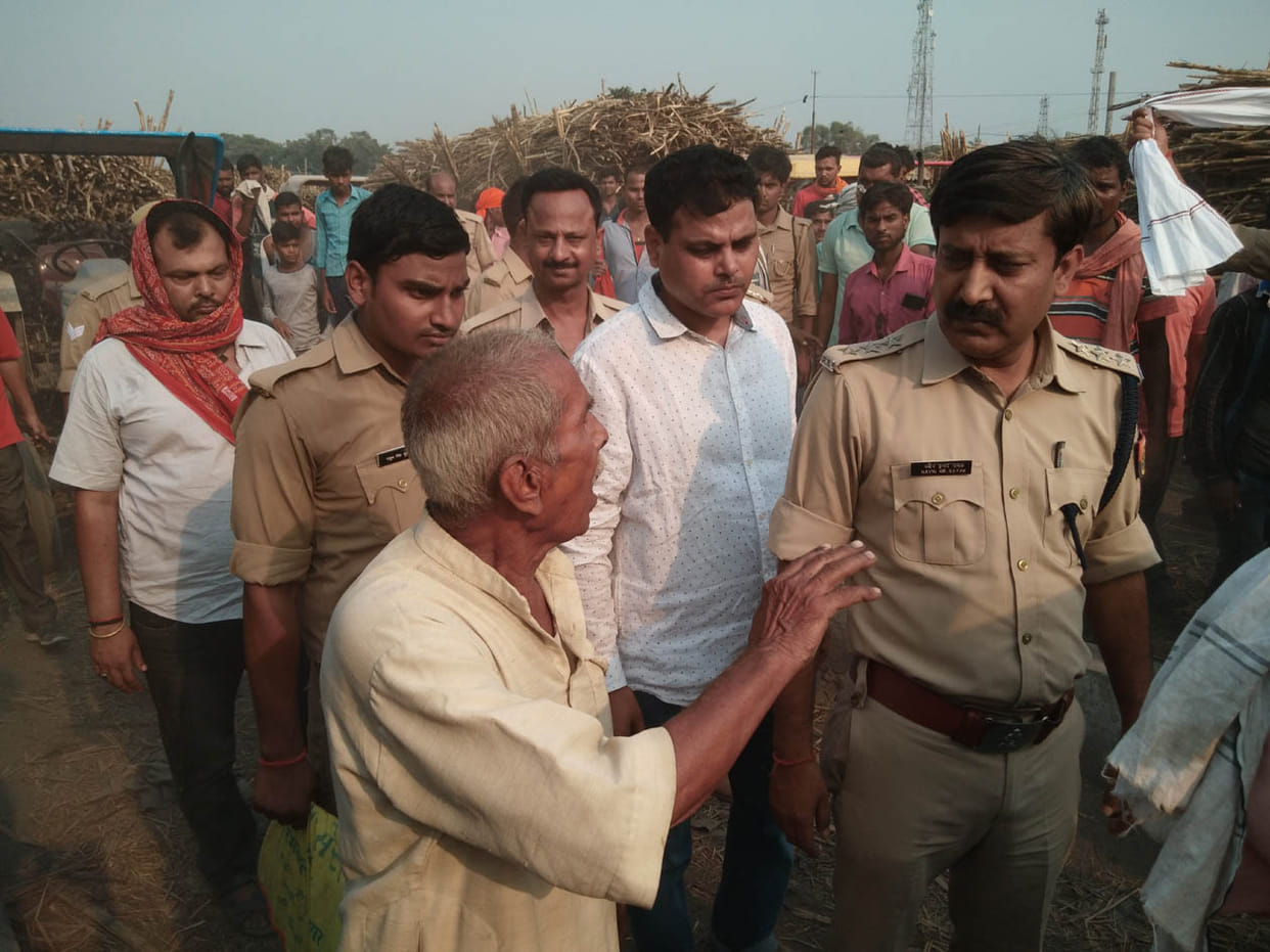 टैक्टर चालक की मौत