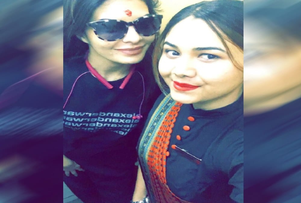 Jacqueline Fernandez arrives nainital for web series shooting 
