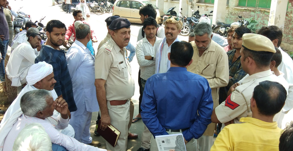 Gangwar in secretariat park