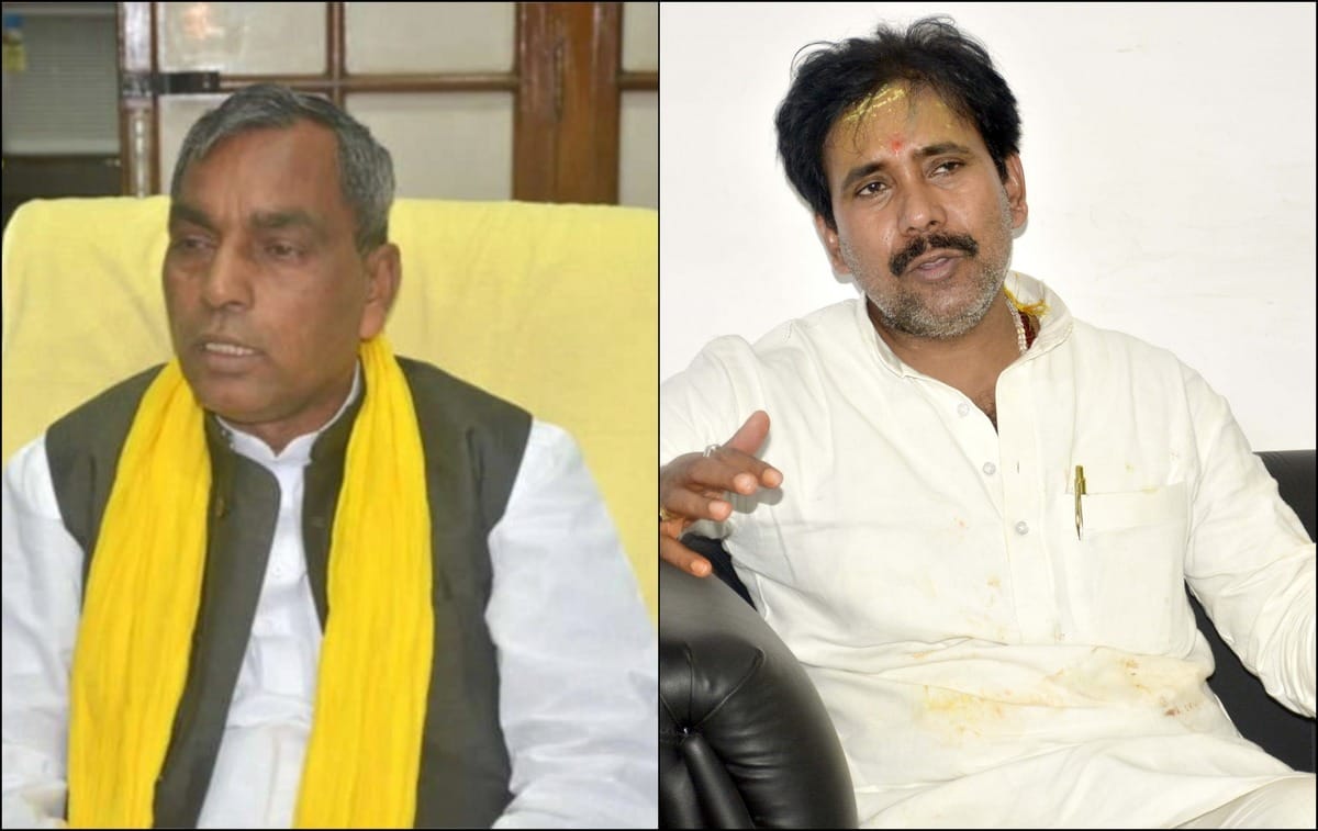 UP government minister Anil Rajbhar targets Omprakash Rajbhar