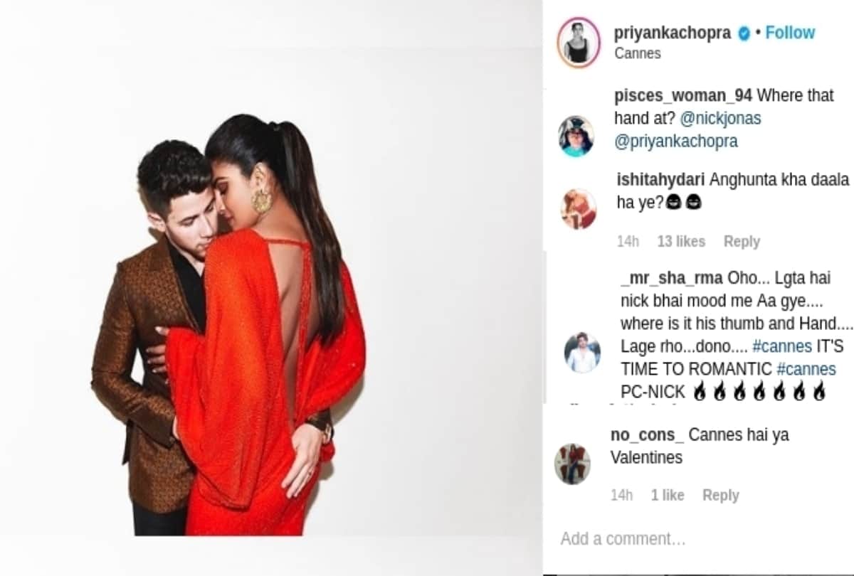 Cannes 2019: Priyanka Chopra looks stunning in fiery red with Nick Jonas