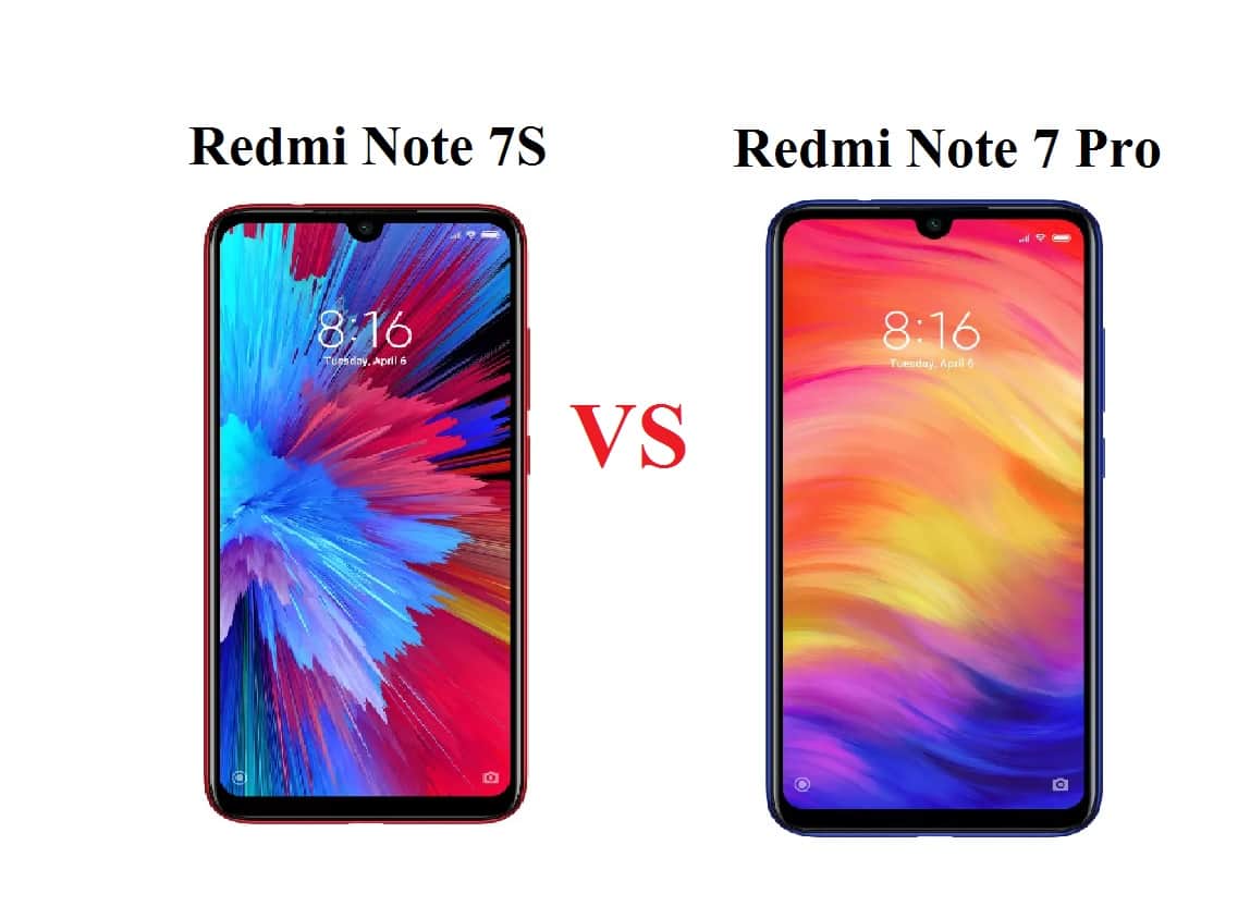 Redmi Note 7S vs Note 7 Pro comparison: Battle of 48 Megapixel camera