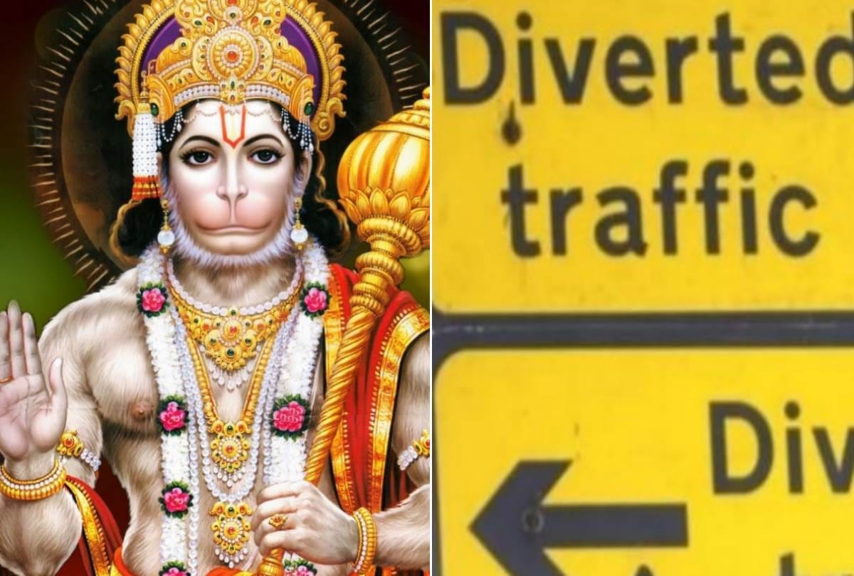 route diversion in lucknow on bada mangal