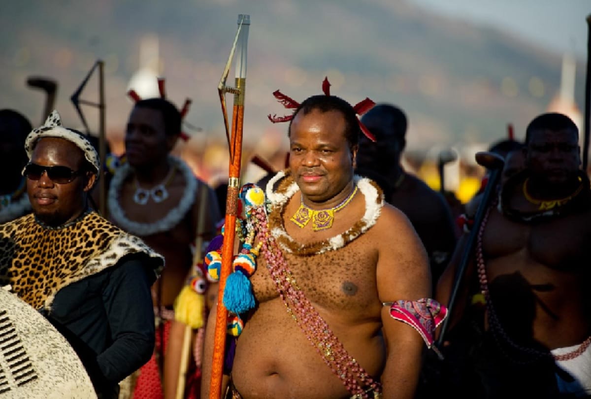 Kingdom of Eswatini also known as Swaziland king Mswati III has 15 wives and Billions of assets