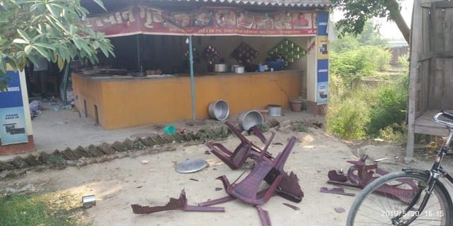 The paramilitary force personnel attacked