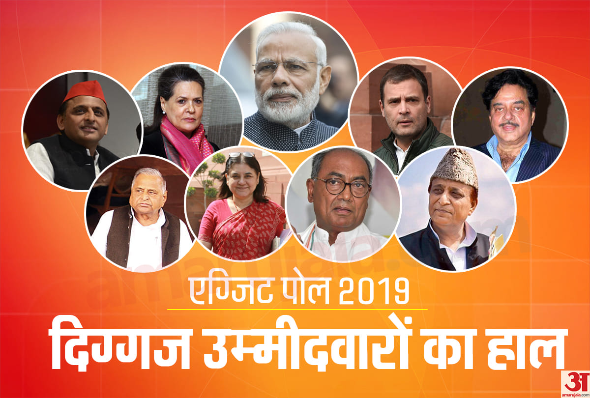 Exit Poll 2019 results Lok sabha chunav on star candidates winning or loosing